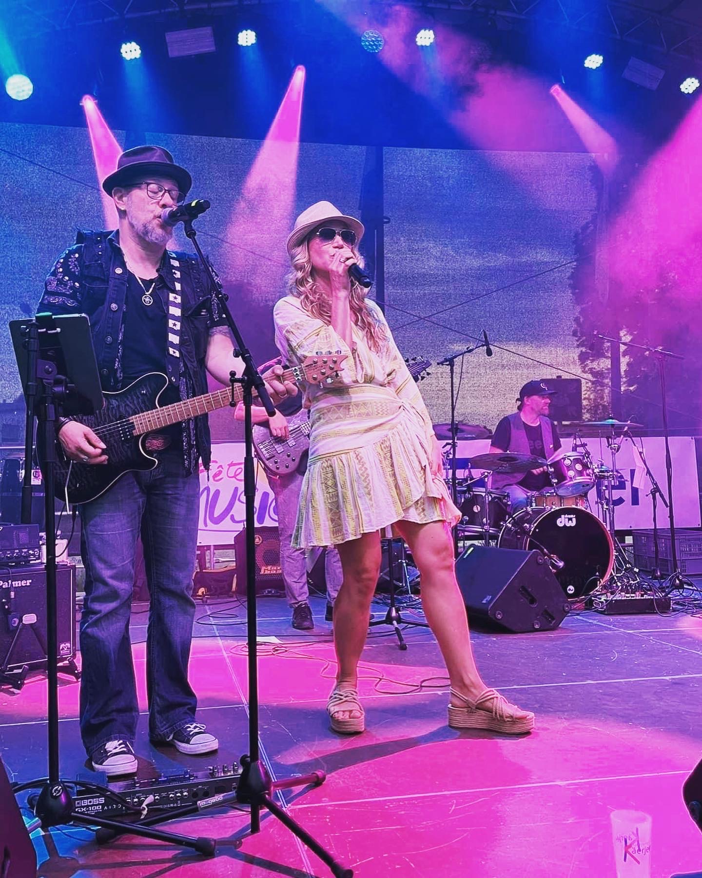 Ingrid Schwarz Band live auf der Bühne
